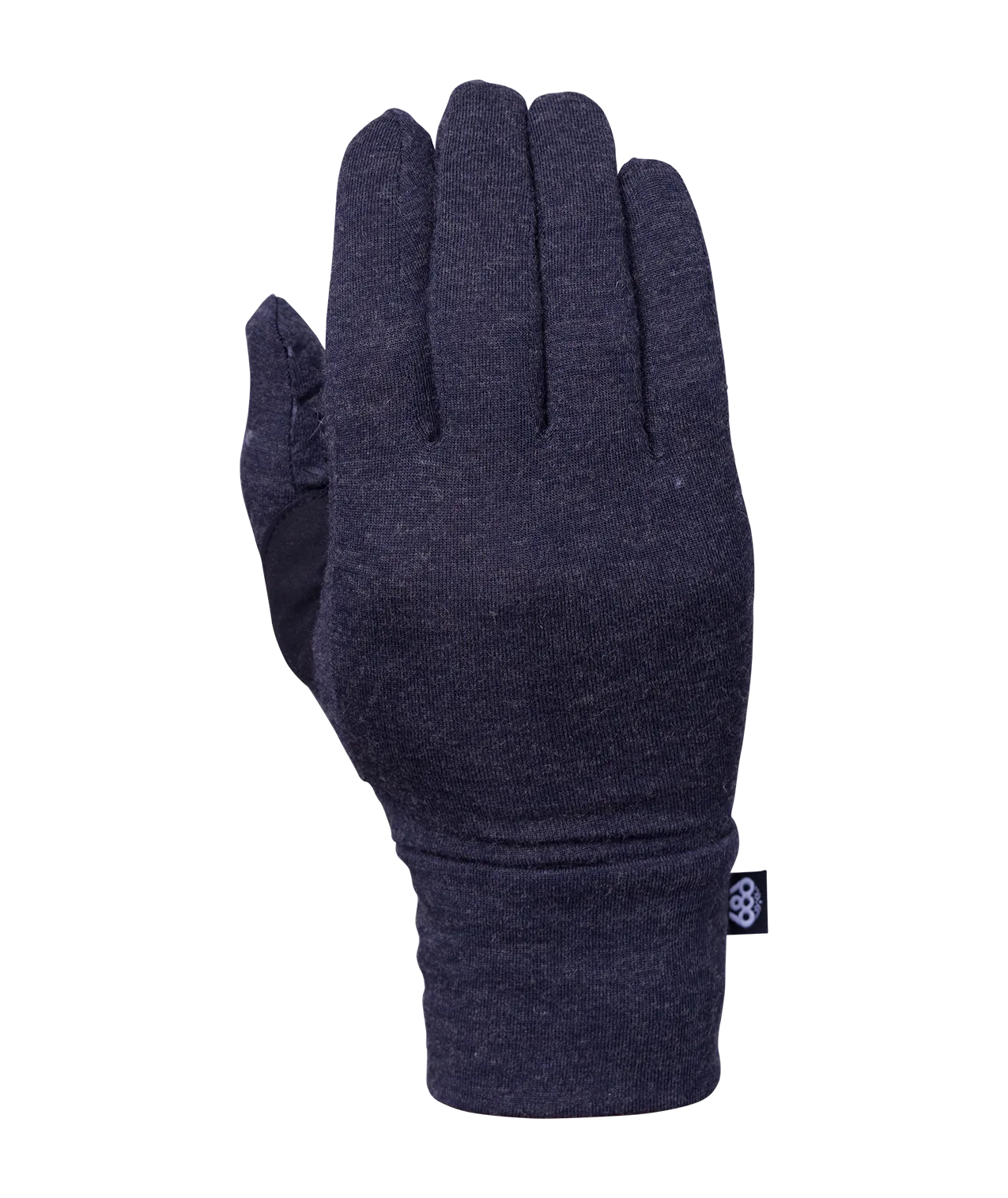 686 WOMENS MERINO GLOVE LINER BLACK HEATHER 2025