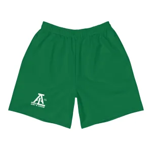Athletic Long Green Shorts