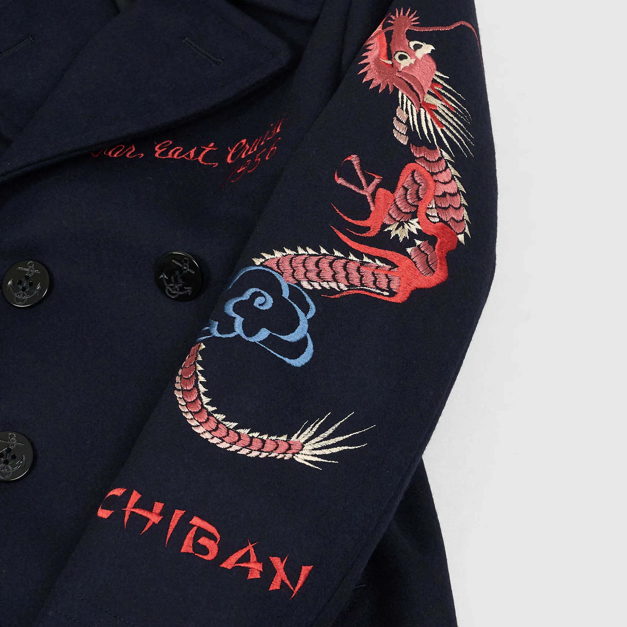 Buzz Ricksons Embroidered Sucka P-Coat