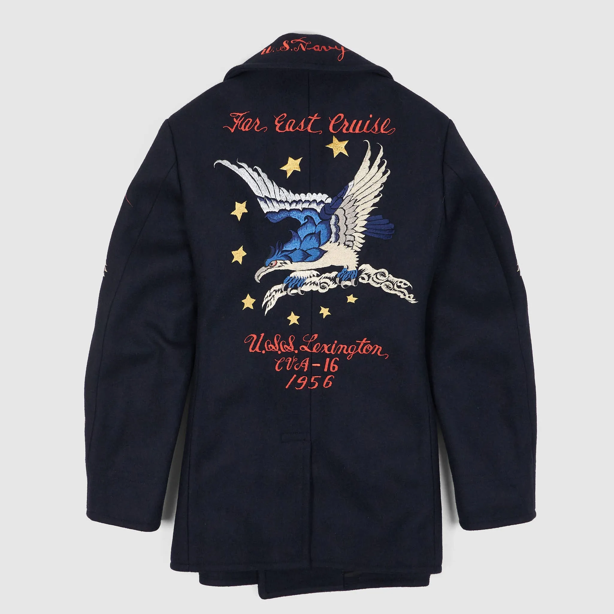 Buzz Ricksons Embroidered Sucka P-Coat