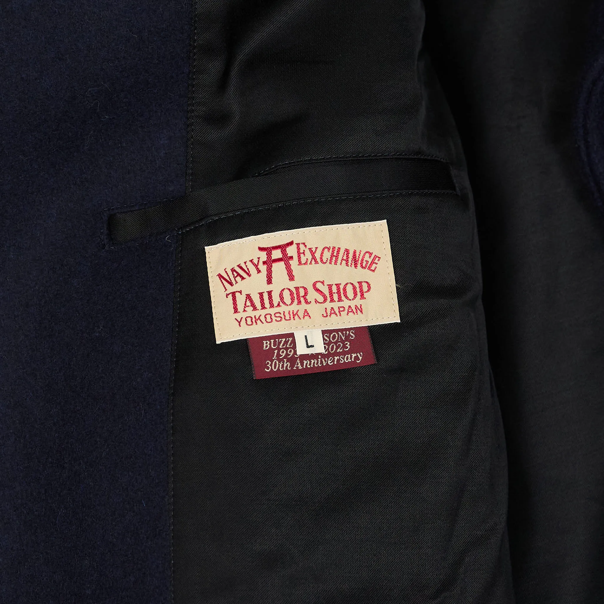 Buzz Ricksons Embroidered Sucka P-Coat