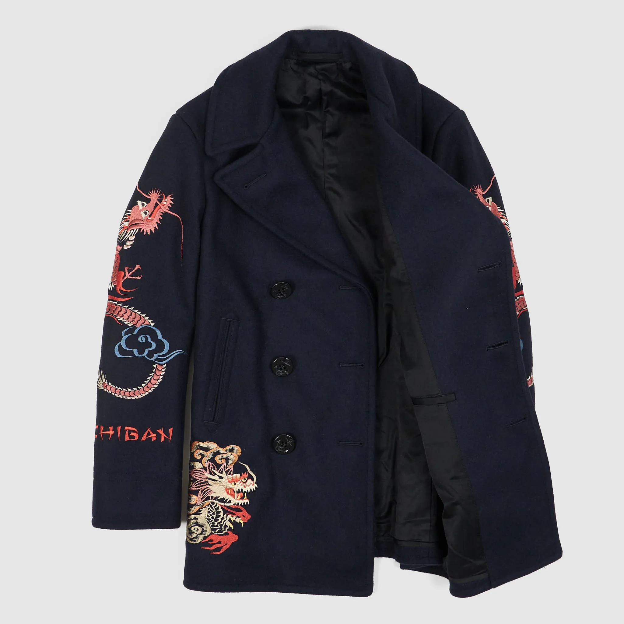 Buzz Ricksons Embroidered Sucka P-Coat