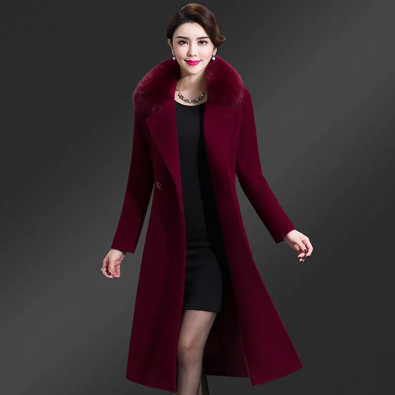 Cashmere Coat Korean Style