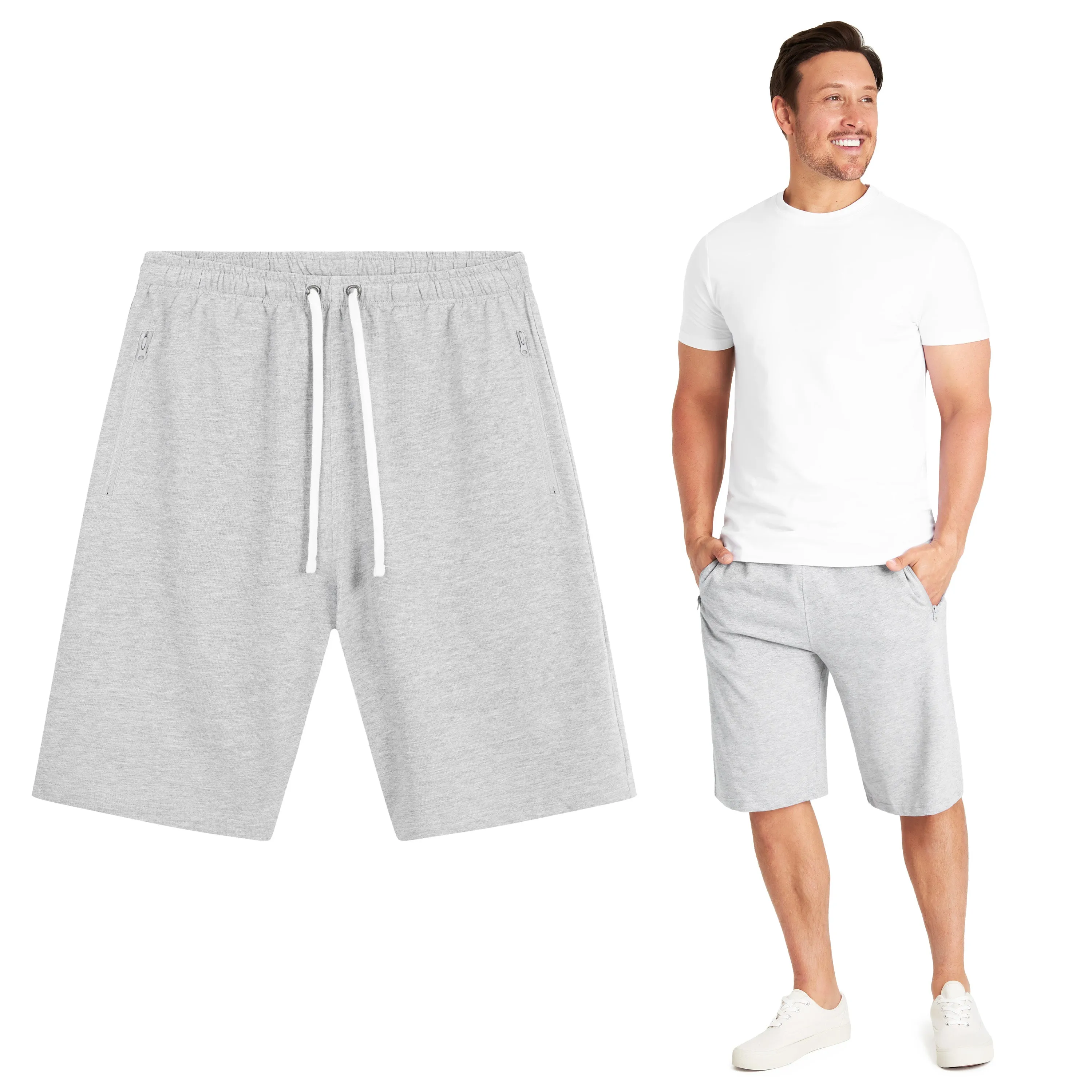 CityComfort Mens Shorts with Pockets, Running Shorts for Men