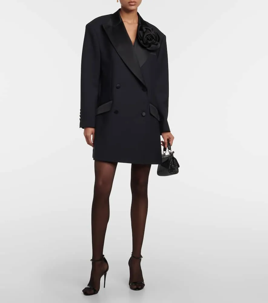 Dolce&Gabbana Floral-appliqu√É¬© blazer