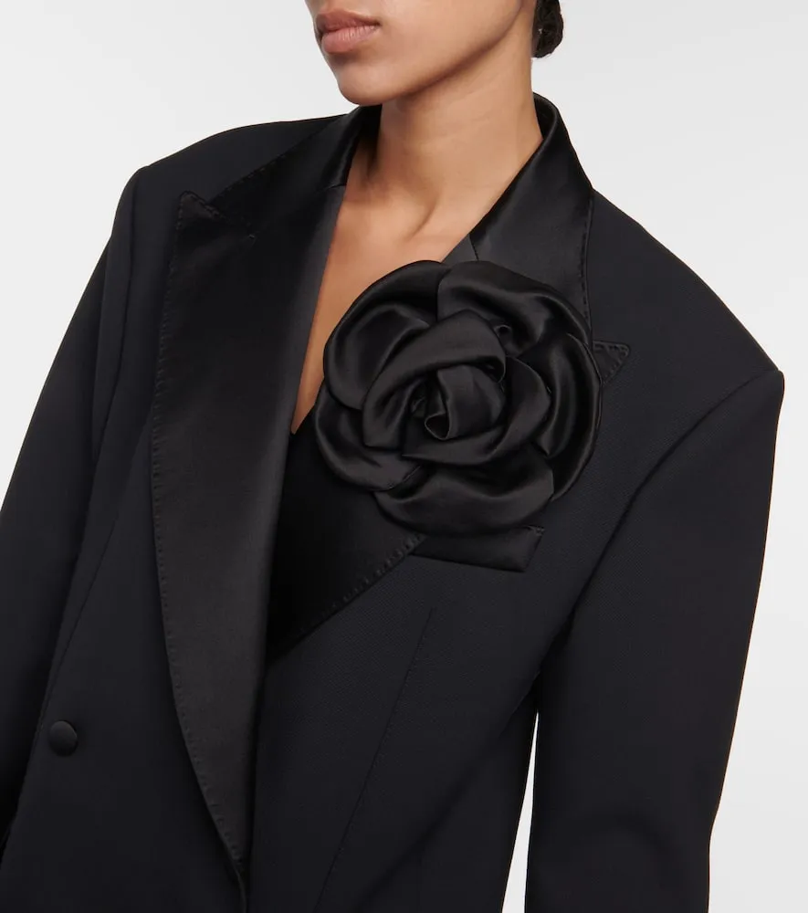 Dolce&Gabbana Floral-appliqu√É¬© blazer