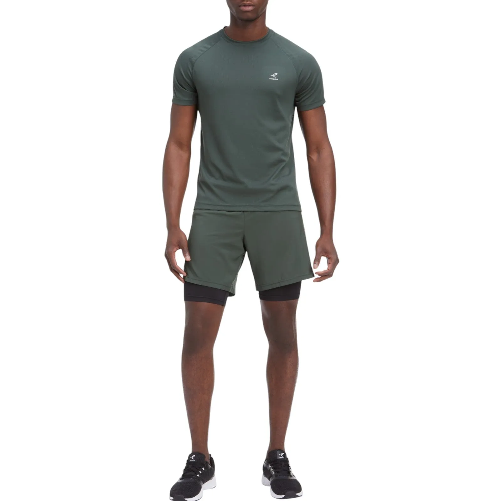 Energetics Allen 2-in-1 Mens Running Shorts