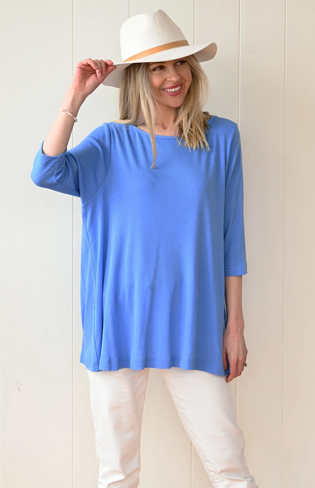 Flutter (3/4 Sleeve) Top (discontinued colours)