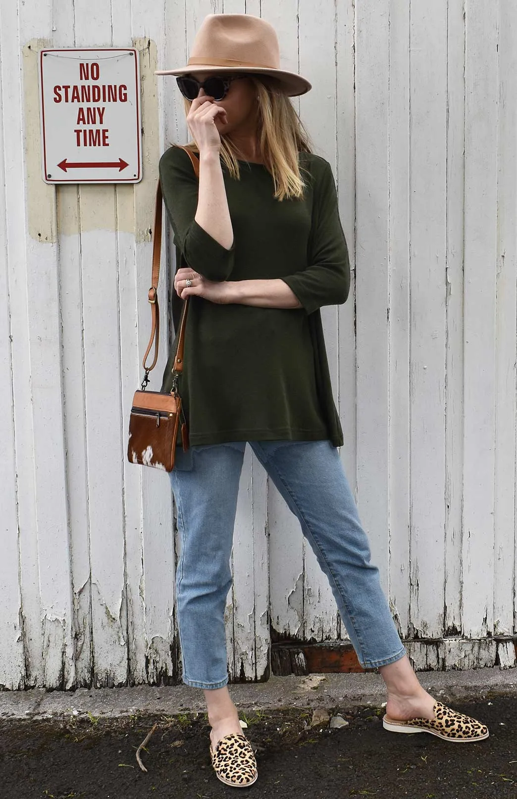 Flutter (3/4 Sleeve) Top (discontinued colours)