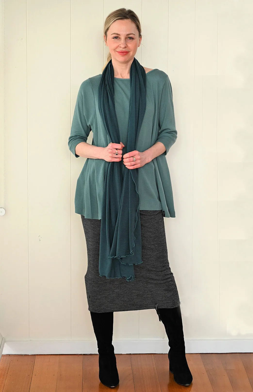 Flutter (3/4 Sleeve) Top (discontinued colours)