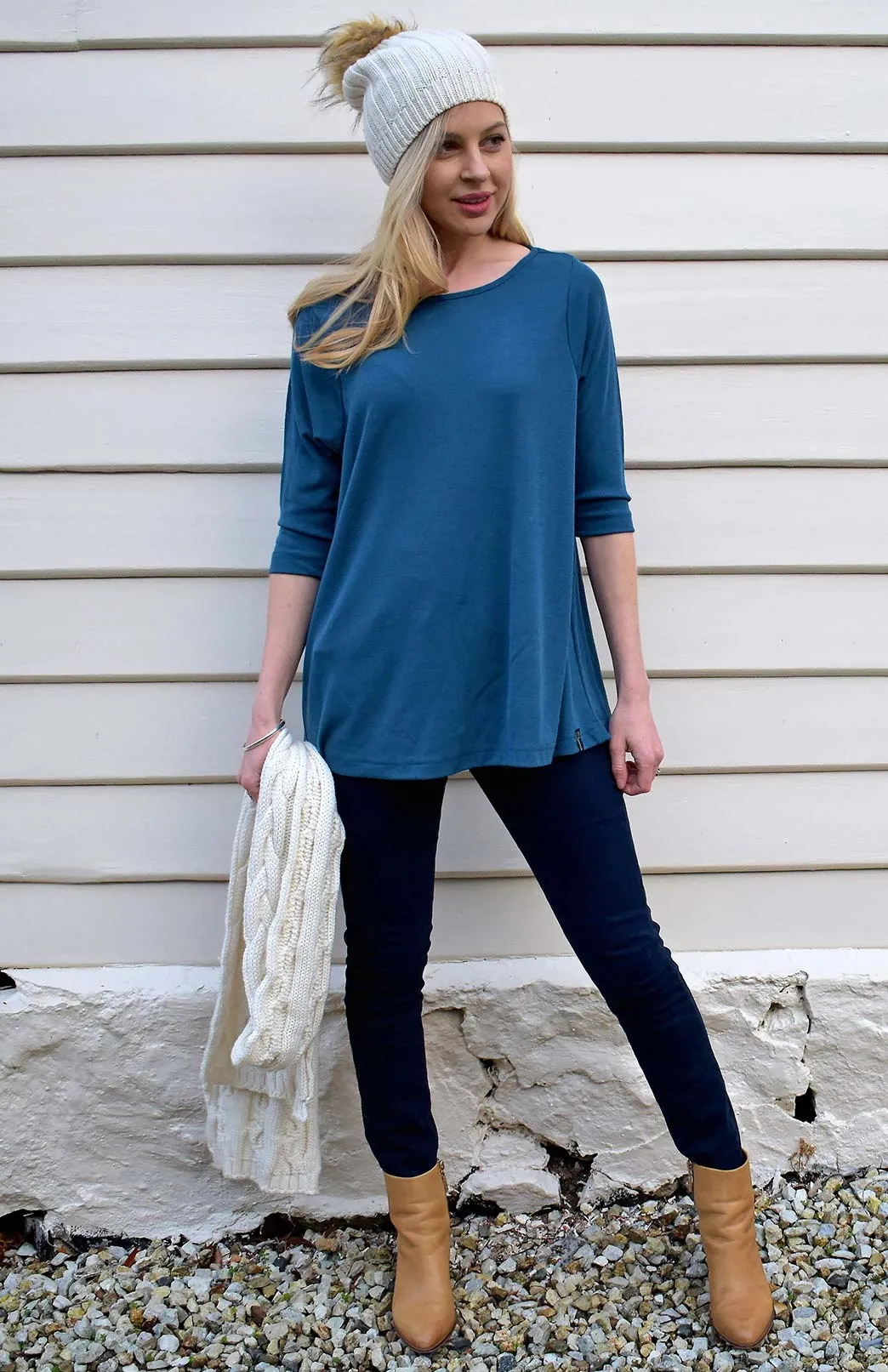 Flutter (3/4 Sleeve) Top (discontinued colours)