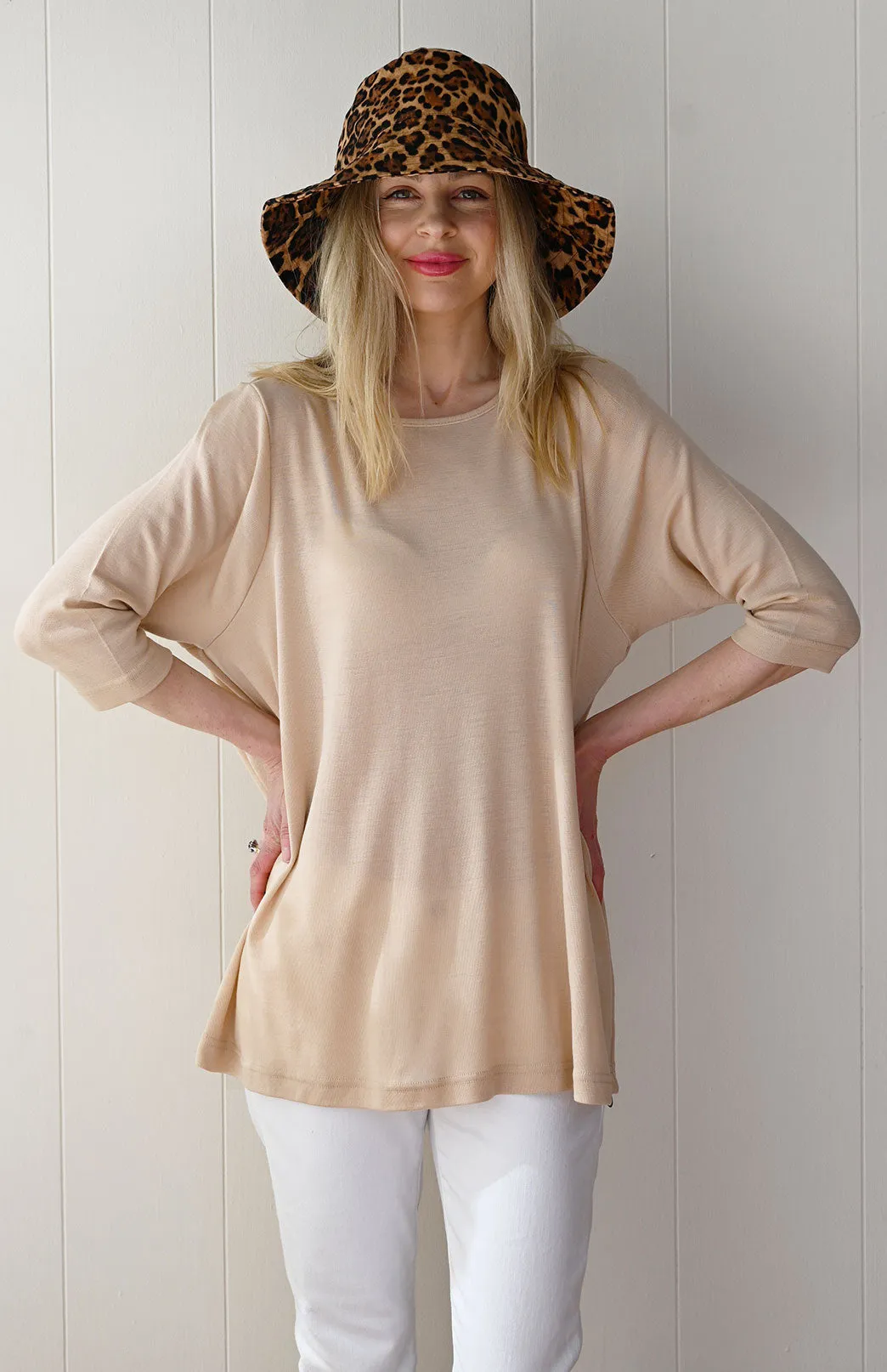Flutter (3/4 Sleeve) Top (discontinued colours)