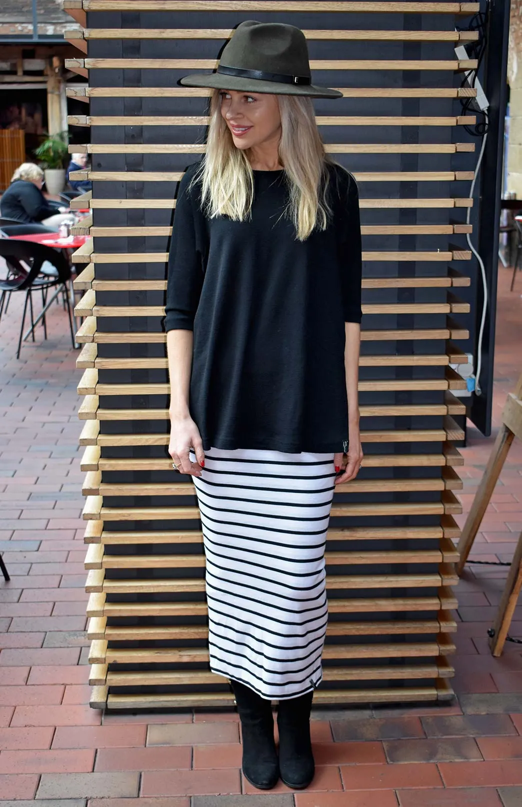 Flutter (3/4 Sleeve) Top (discontinued colours)