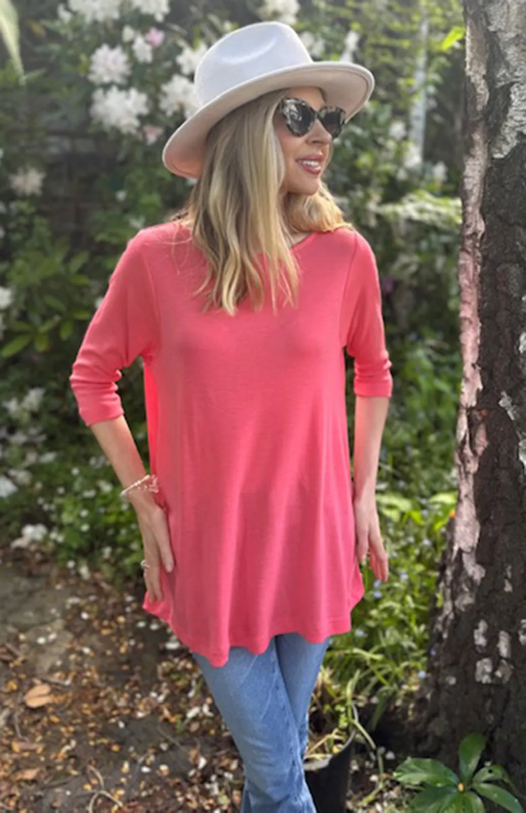 Flutter (3/4 Sleeve) Top (discontinued colours)