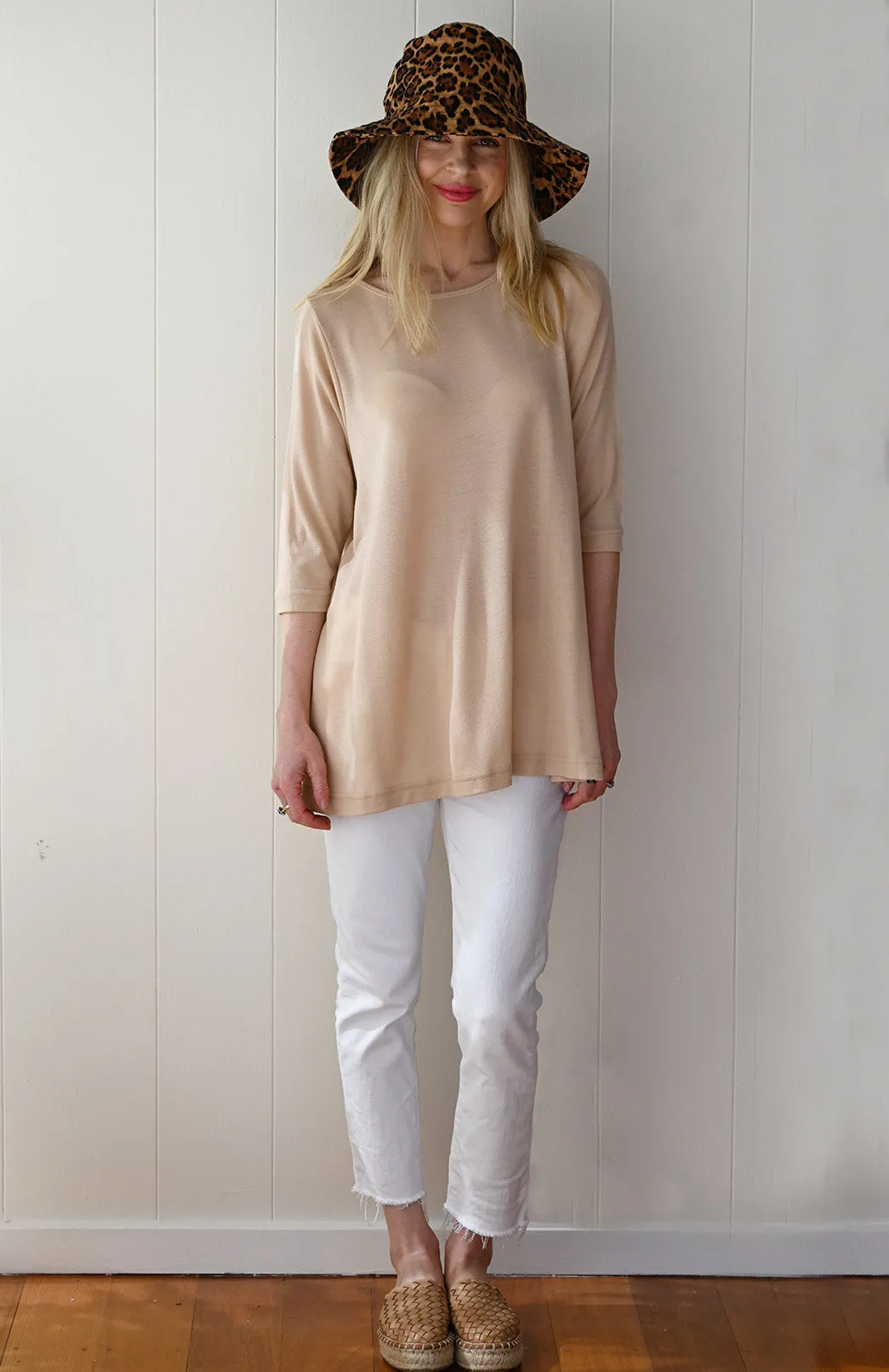 Flutter (3/4 Sleeve) Top (discontinued colours)