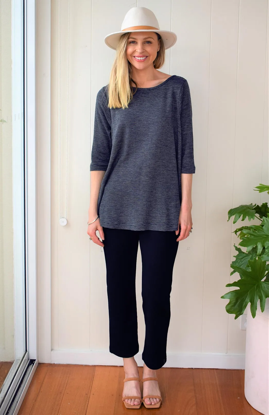 Flutter (3/4 Sleeve) Top (discontinued colours)