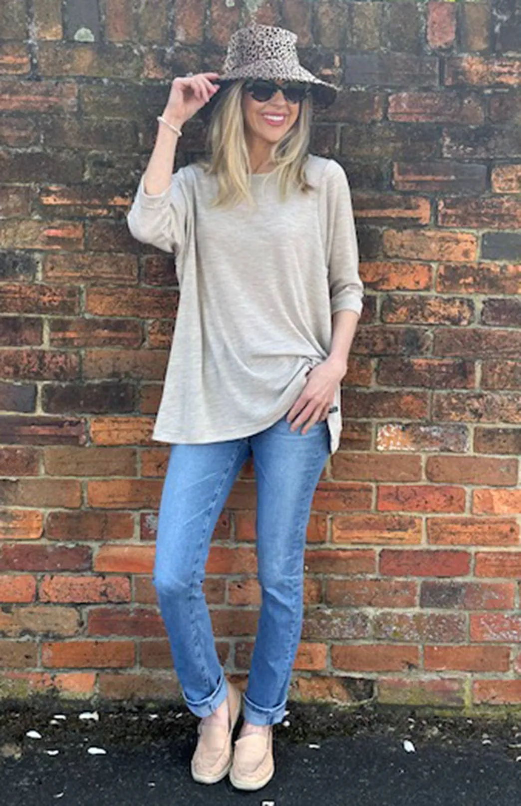 Flutter (3/4 Sleeve) Top (discontinued colours)