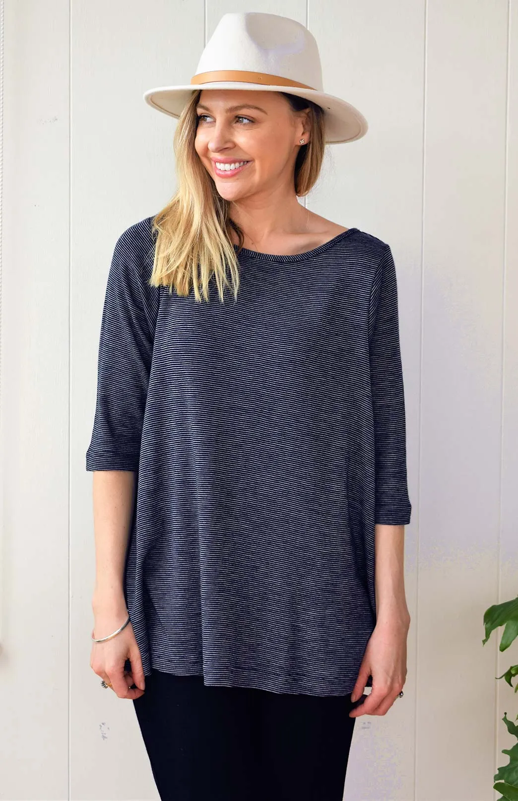 Flutter (3/4 Sleeve) Top (discontinued colours)