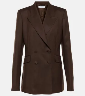 Gabriela Hearst Stephanie double-breasted wool blazer