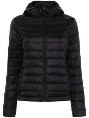 hooded insulated jacket