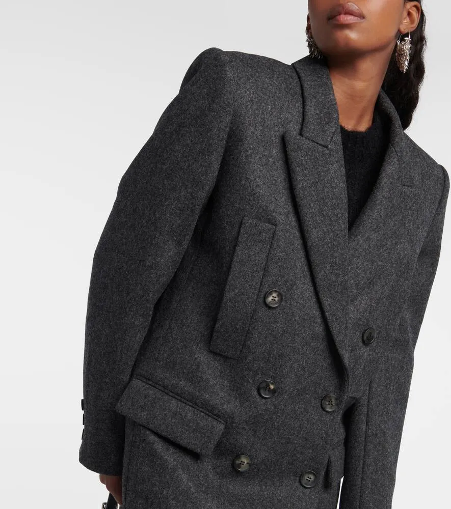 Isabel Marant Floyd oversized wool blazer