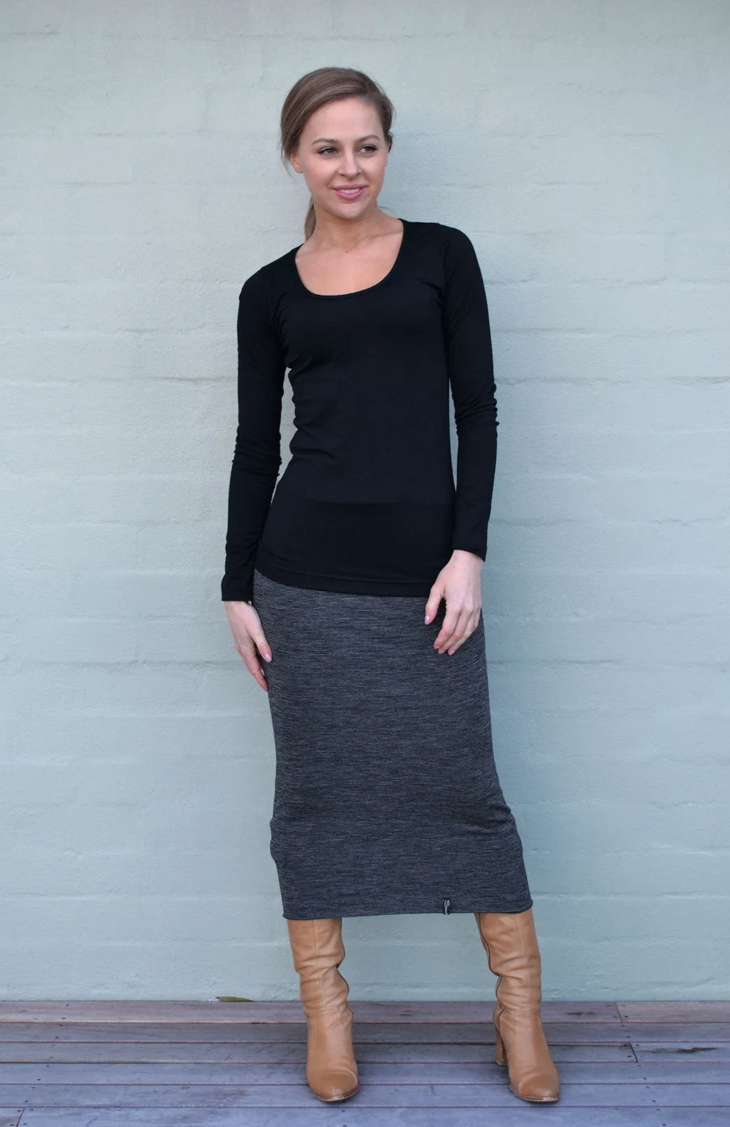 Long Tube Skirt