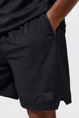 Man Active 7inch Regular Fit Performance Shorts BLACK