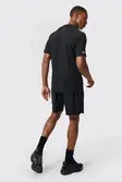 Man Active 7inch Regular Fit Performance Shorts BLACK