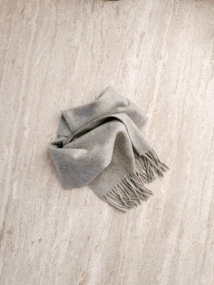 Marle Grey Pure Cashmere Scarf