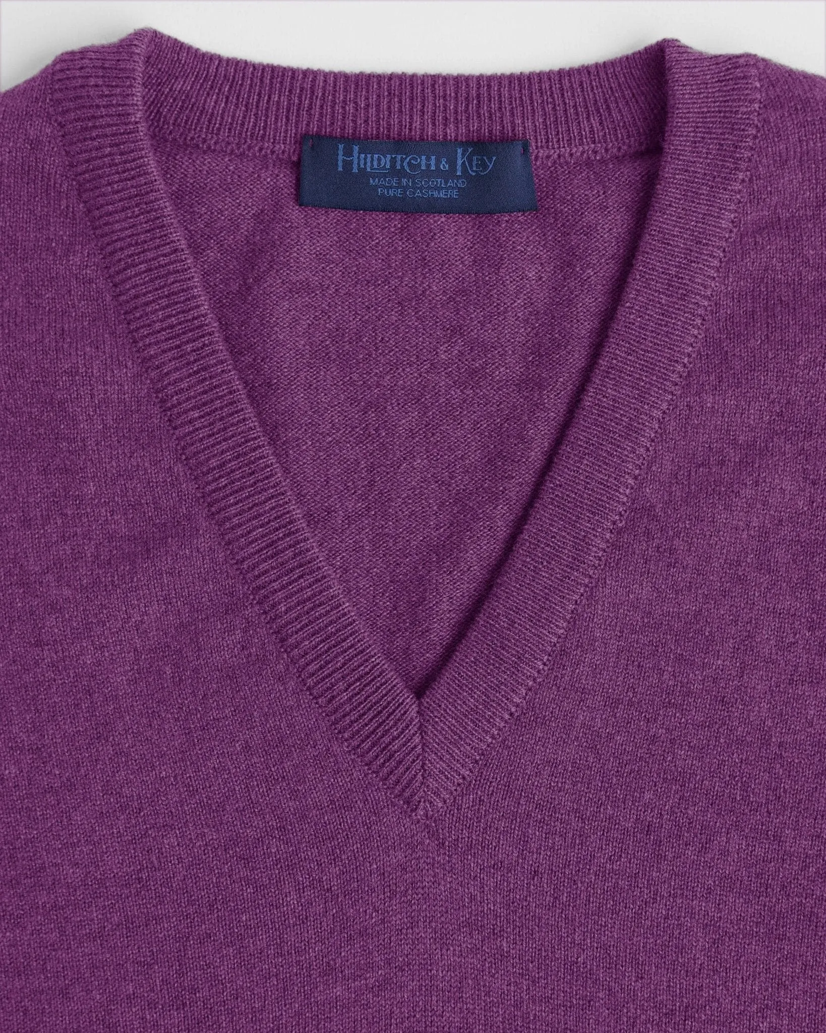 Mauve Cashmere Slipover