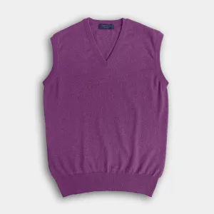 Mauve Cashmere Slipover
