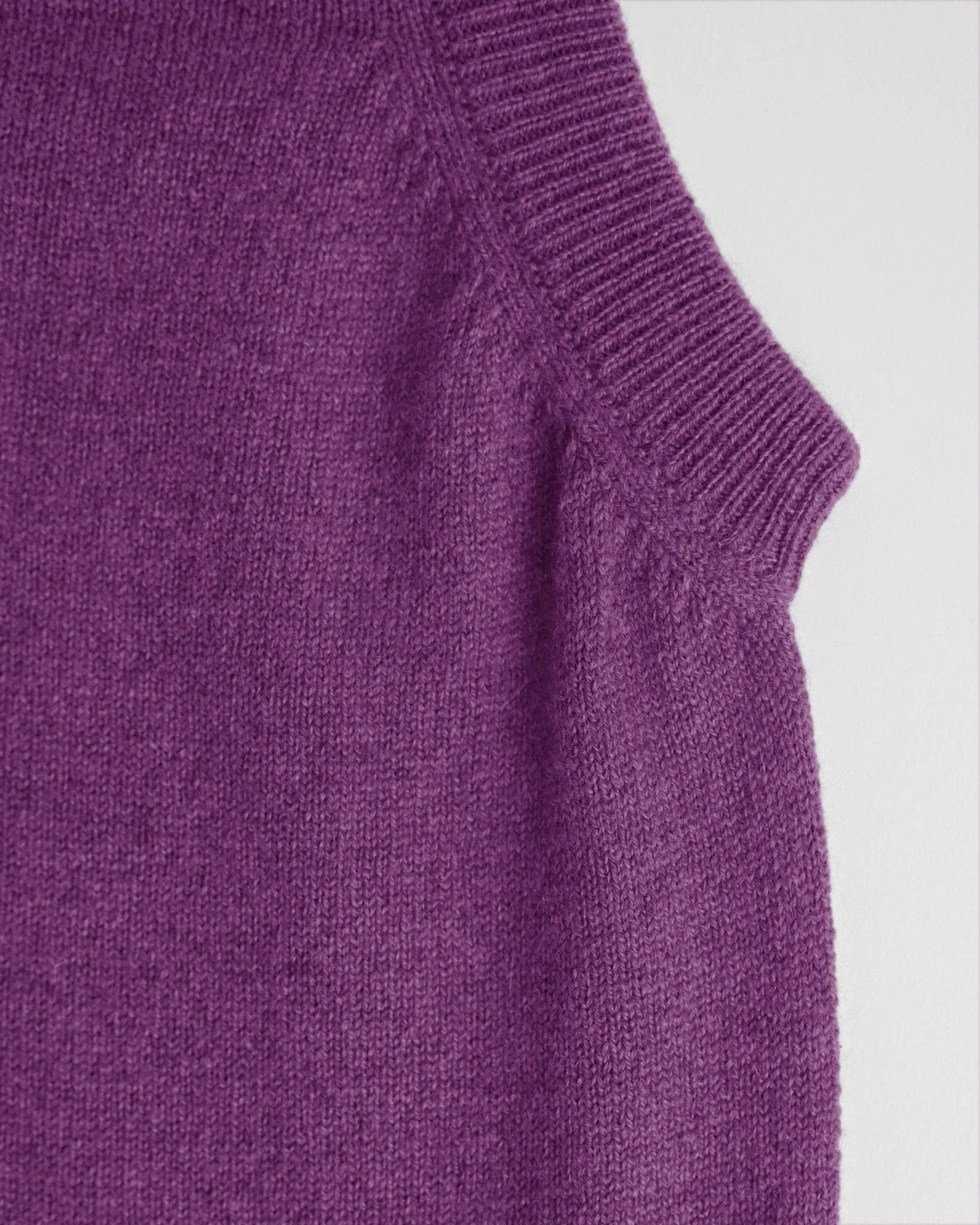 Mauve Cashmere Slipover