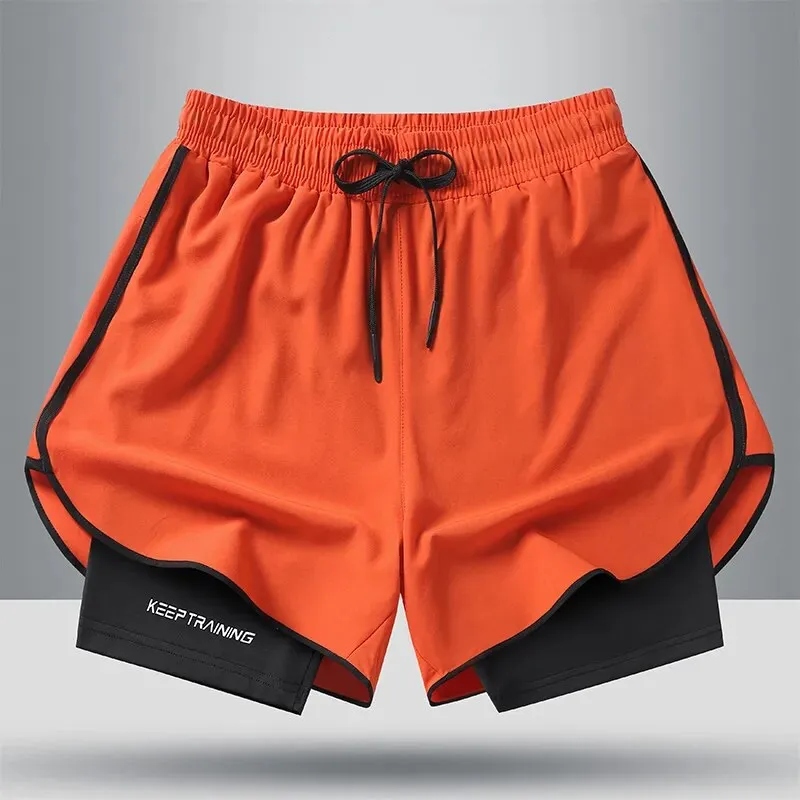 Men's Black Outdoor Running Shorts