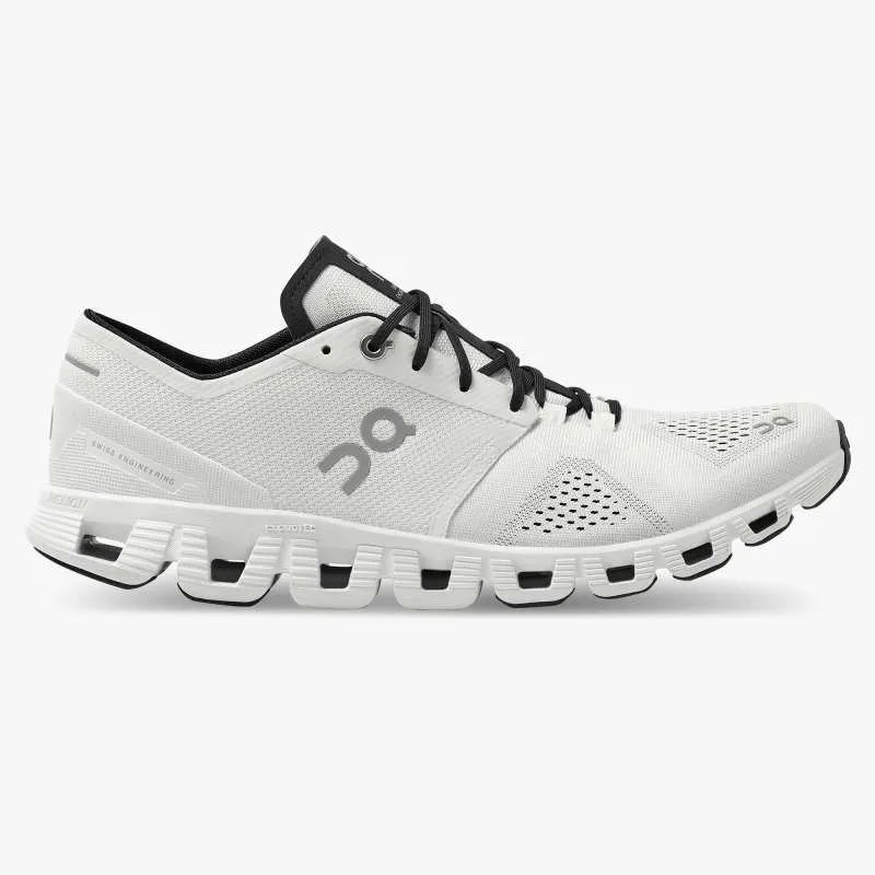 MENS ON CLOUD X -  WHITE/BLACK