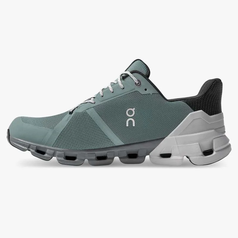 MENS ON CLOUDFLYER WATERPROOF- SEA/GLACIER