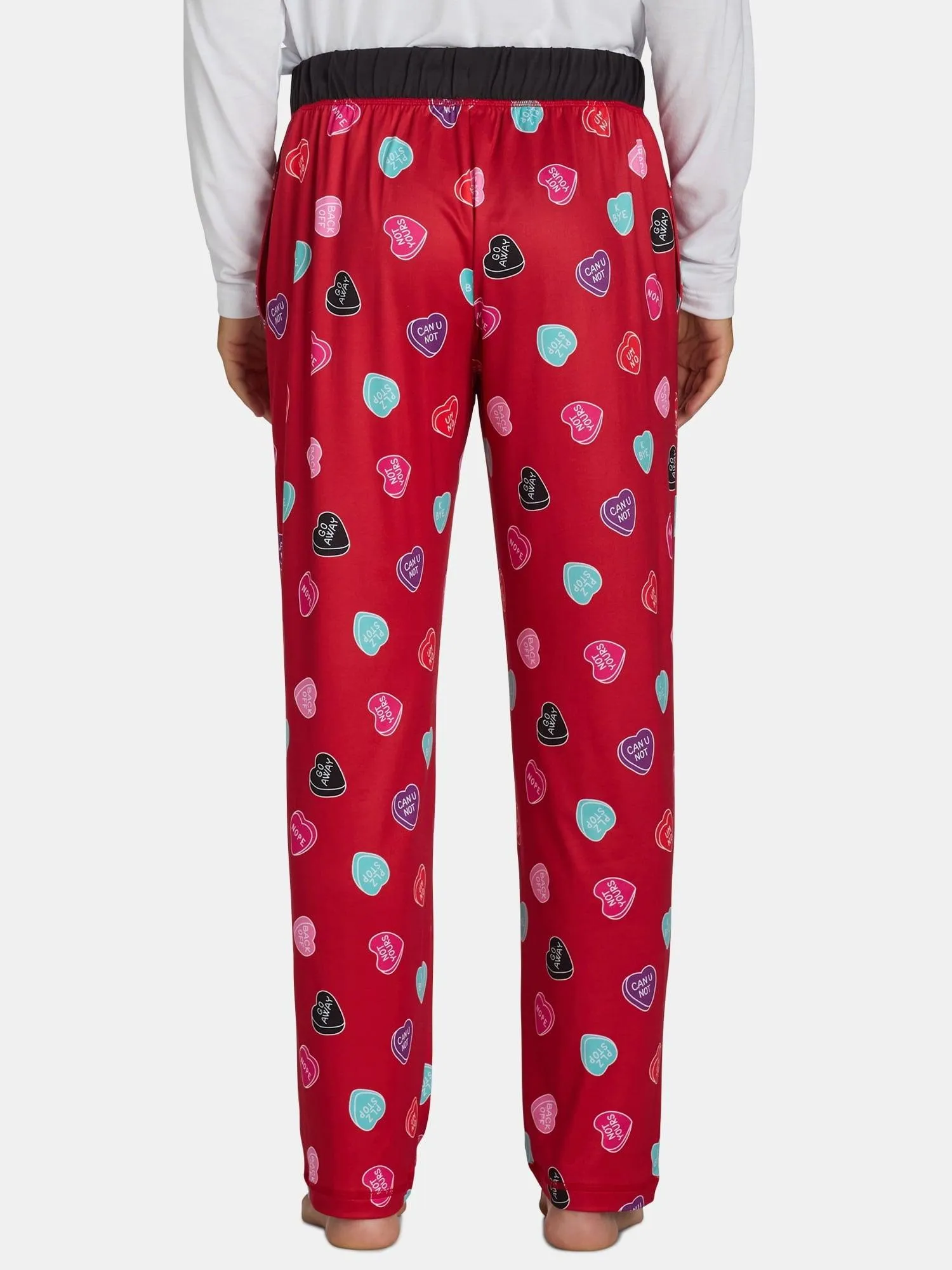 Men's Valentine's Day Candy Graphic Print Sleep Pants from Way to Celebrate, Sizes S-2XL