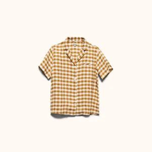 Mila Short Sleeve - Honey Gingham, XS