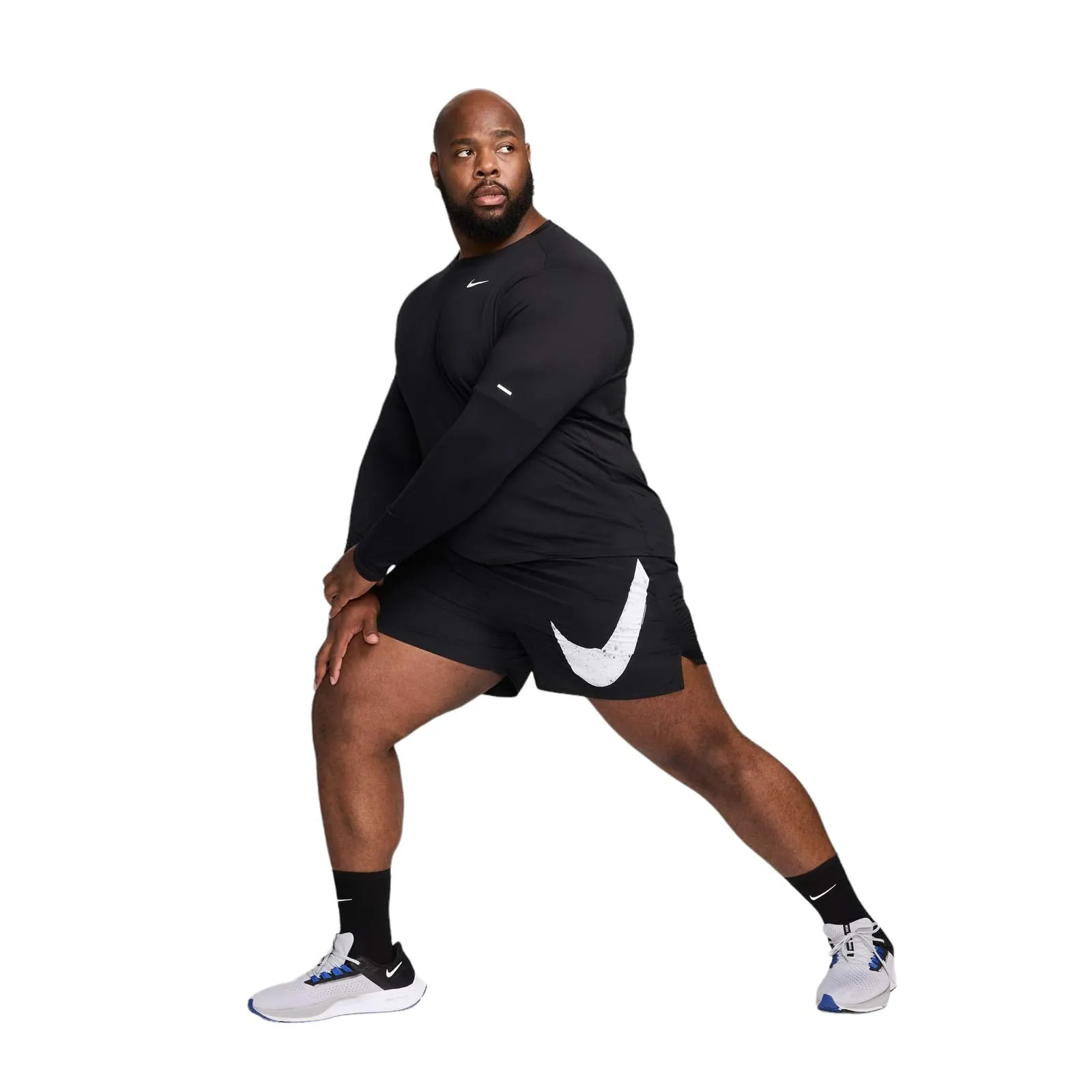Nike Challenger Swoosh Mens 5" Dri-FIT Running Shorts
