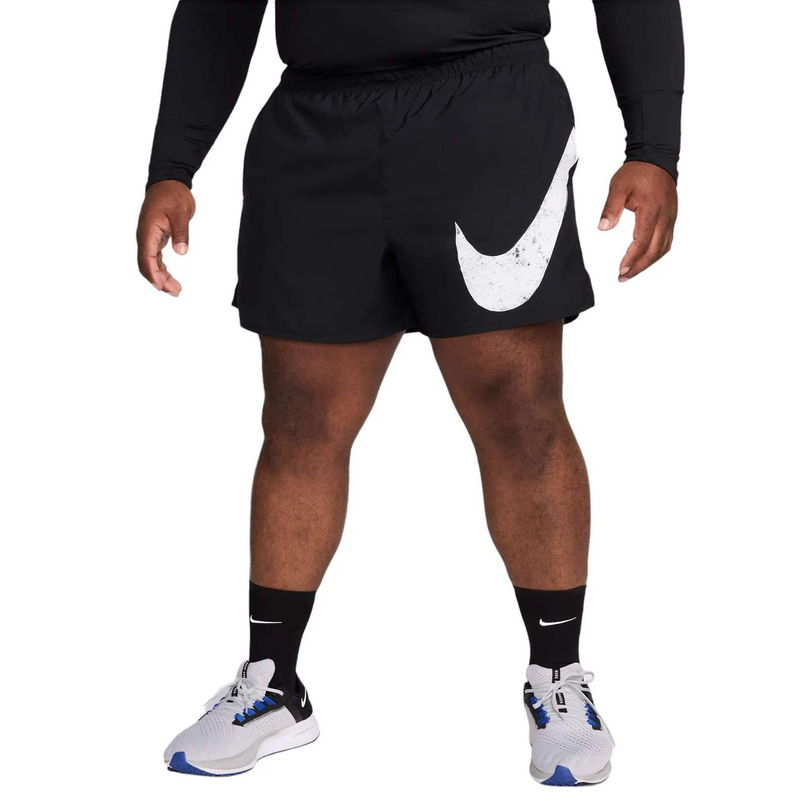 Nike Challenger Swoosh Mens 5" Dri-FIT Running Shorts