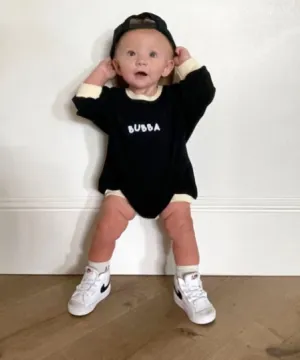 Oversized Sweatshirt Romper | Bubba