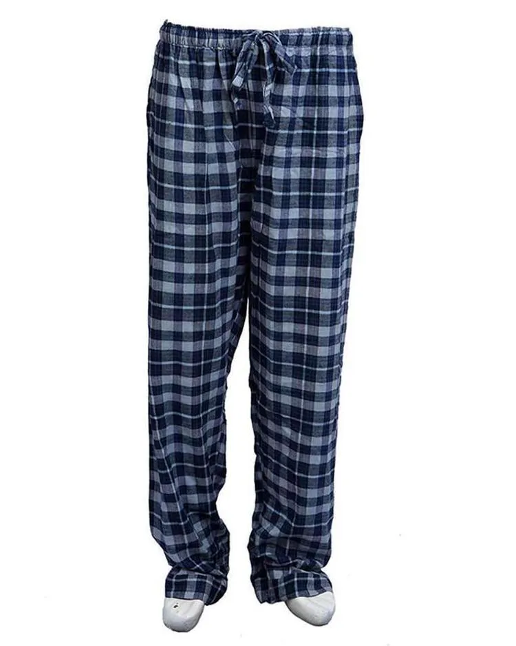 Pack of 2 - Men's Cotton Check Pajama - Cotton Yarn Dyed Flannel Men's Pajama MF-11