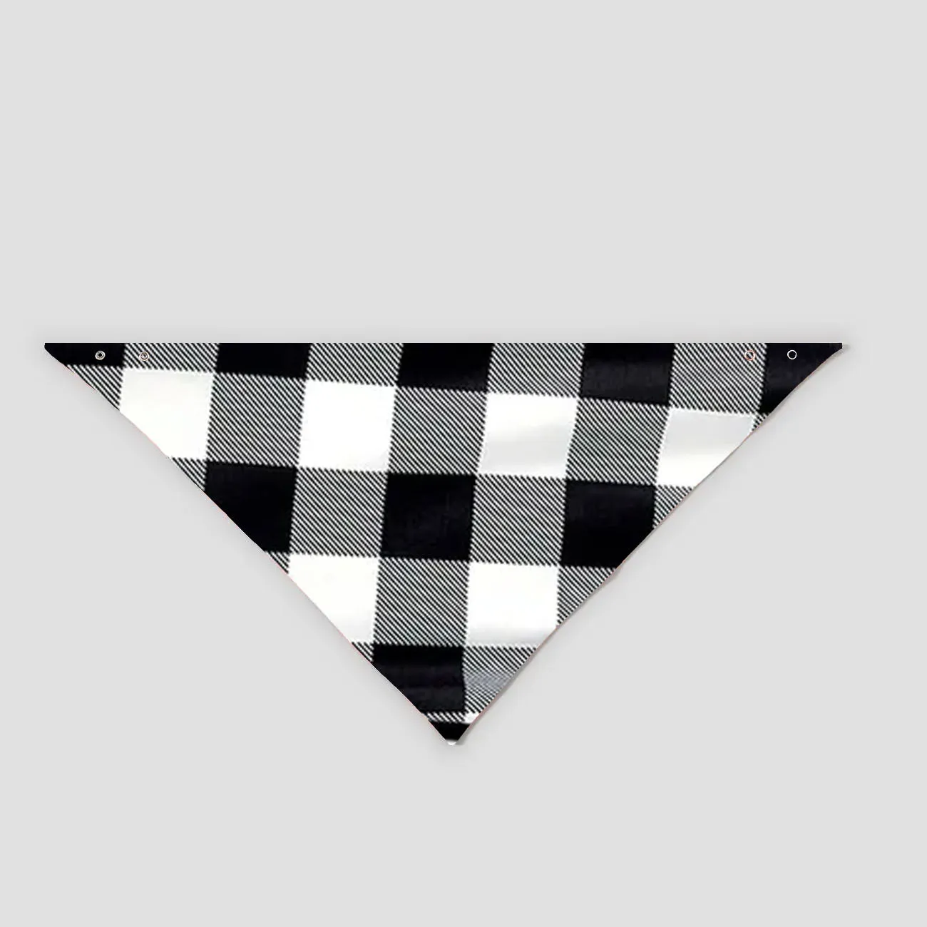 "MERRY CHRISTMAS GREAT AGAIN" Letter Printed Black and White Plaid Family Pajamas Sets